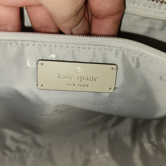 ♠️Kate Spade♠️$459 RETAIL New York Jett Faux Shearling Tote, Large, Merengue NWT - Picture 14 of 15